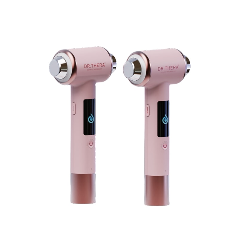 ドクターセラ デュオ ハンディ美顔器 ピンク 2台セットフェイス＆ネック用・肌引き締め・うるおいケア・弾力サポート