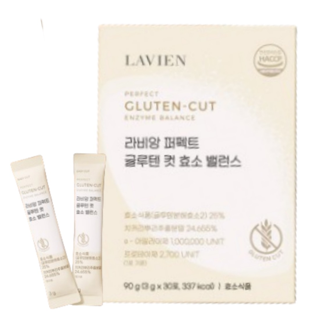 【正規品】ラビアン パーフェクト グルテン カット 酵素 バランス 1BOX(3gX30ea) / 韓国酵素 / 韓国食品 / 韓国ダイエット / 食後の血糖 / バナナ葉/lavien 酵素