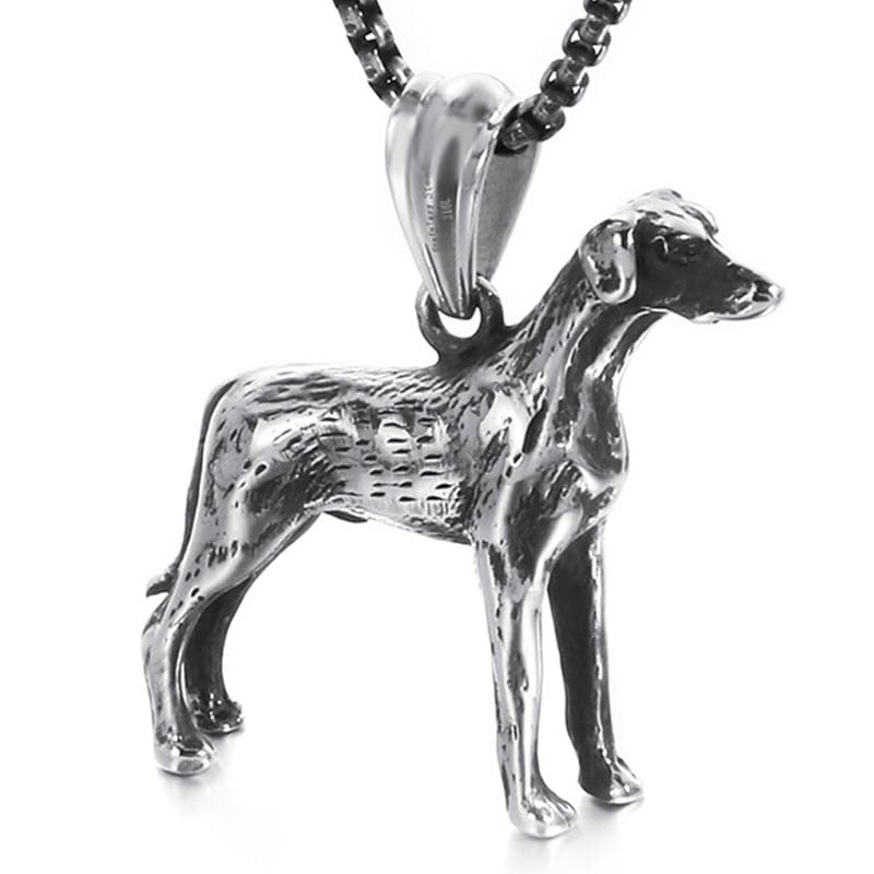 愛犬シリーズ ラブラドールレトリバー ステンレスペンダントトップ 男性 女性 リアル 3D 立体