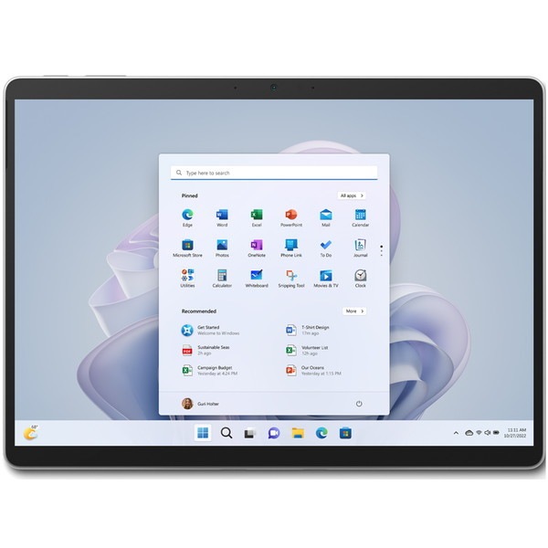 QIM-00010 Surface Pro 9 (Core i7-1265U/16GB/SSD256GB/Windows11/13型/SIMスロット：なし/プラチナ) 153,405円
