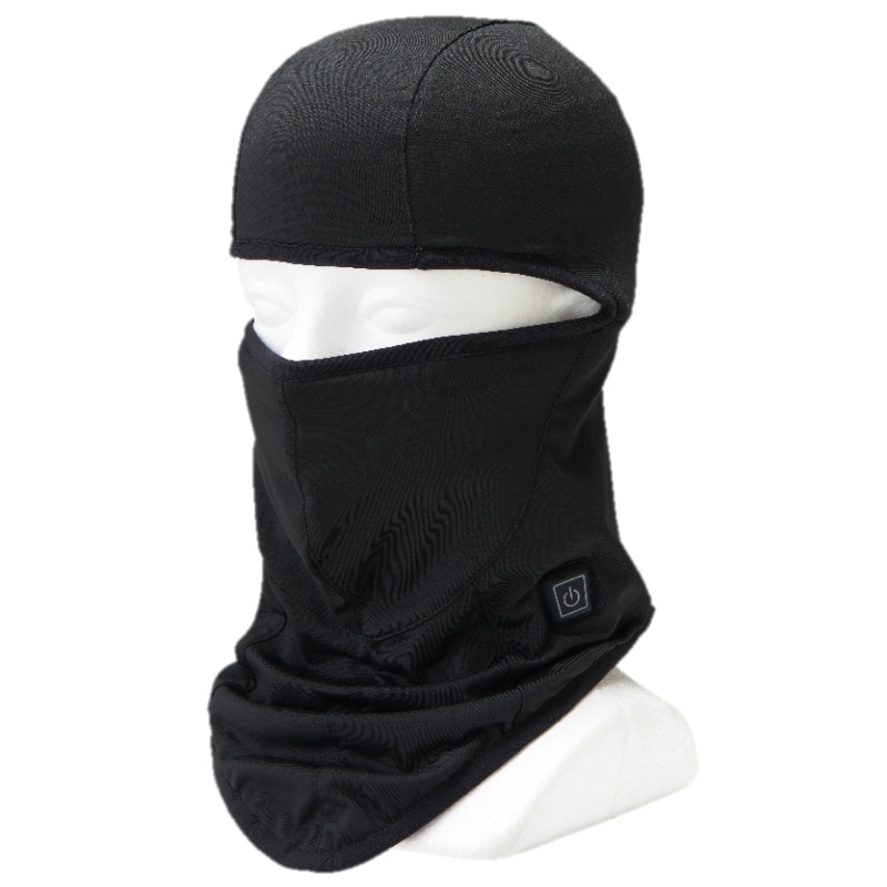 【2セット】 アタックベース ヒーター付き バラクラバ バッテリーセット 440050 フリーサイズ バッテリー付き 首温め 防寒対策 防風 2092年新商品 バイク スノボ スキー 通勤 通学