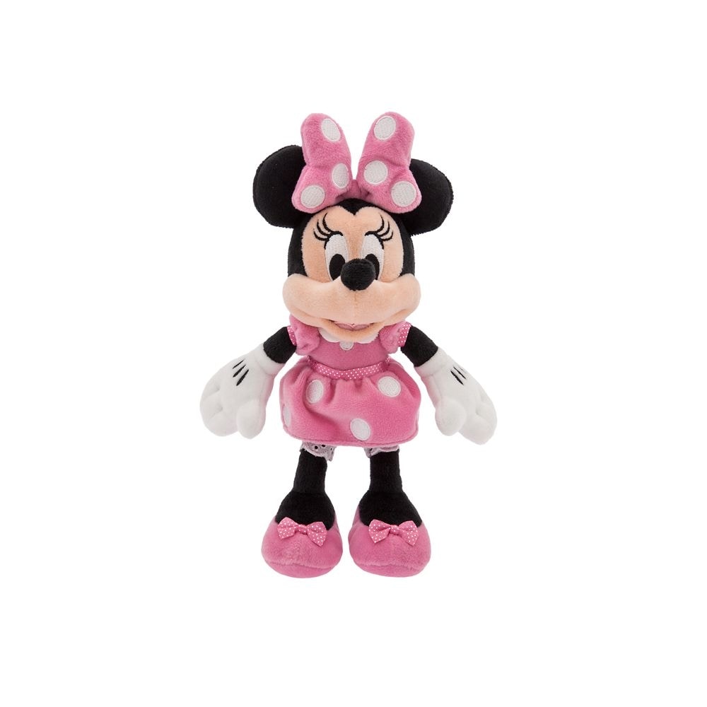 mimi17〜19ビーンズ君x8 ディズニーミニーマウスぬいぐるみ ピンク ミニビーンバッグ 8 1
