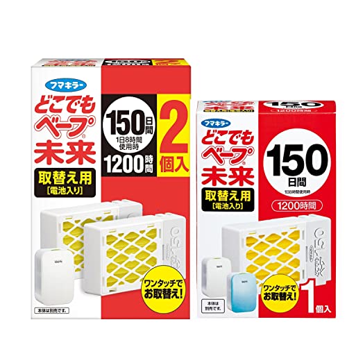 【まとめ買い】 どこでもベープ 未来 150日 虫よけ 不快害虫用 取替え用 3個 8,217円
