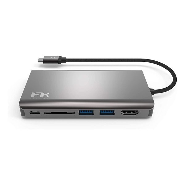 Portable 8 in 1 USB-C Hub Type-C変換アダプタ ハブ 8ポート