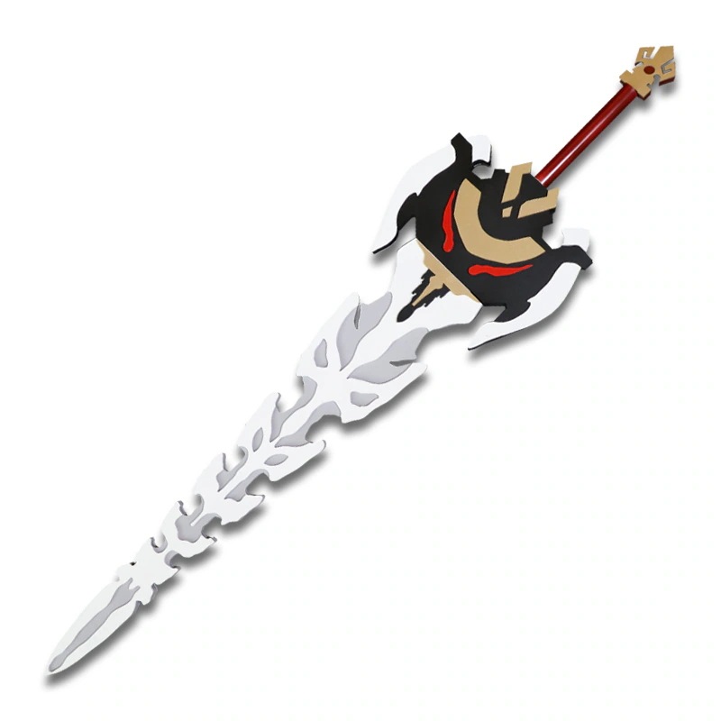 原神螭龍の剣レザーコスプレ武器道具125cm