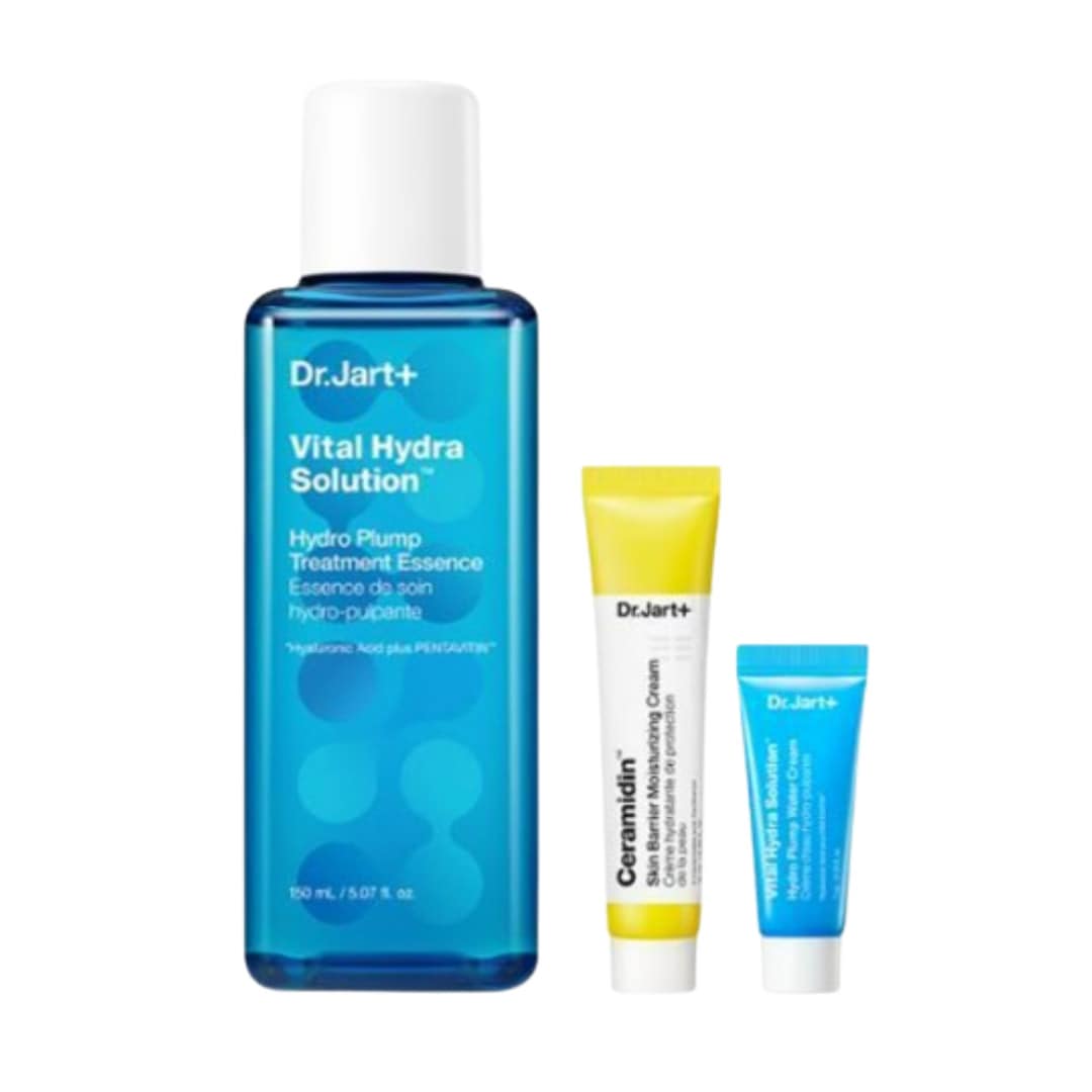[ウォータージェリーエッセンス] バイタル ハイドラ ソリューション トリートメント エッセンス 150ml セット (ウォータークリーム7ml + セラクリーム15ml 贈呈)高保湿効果 ウォーター