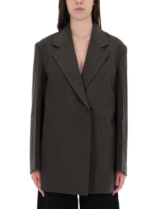 STUDIO NICHOLSON Women Jackets ARAZSNW 1622 KELP Black
