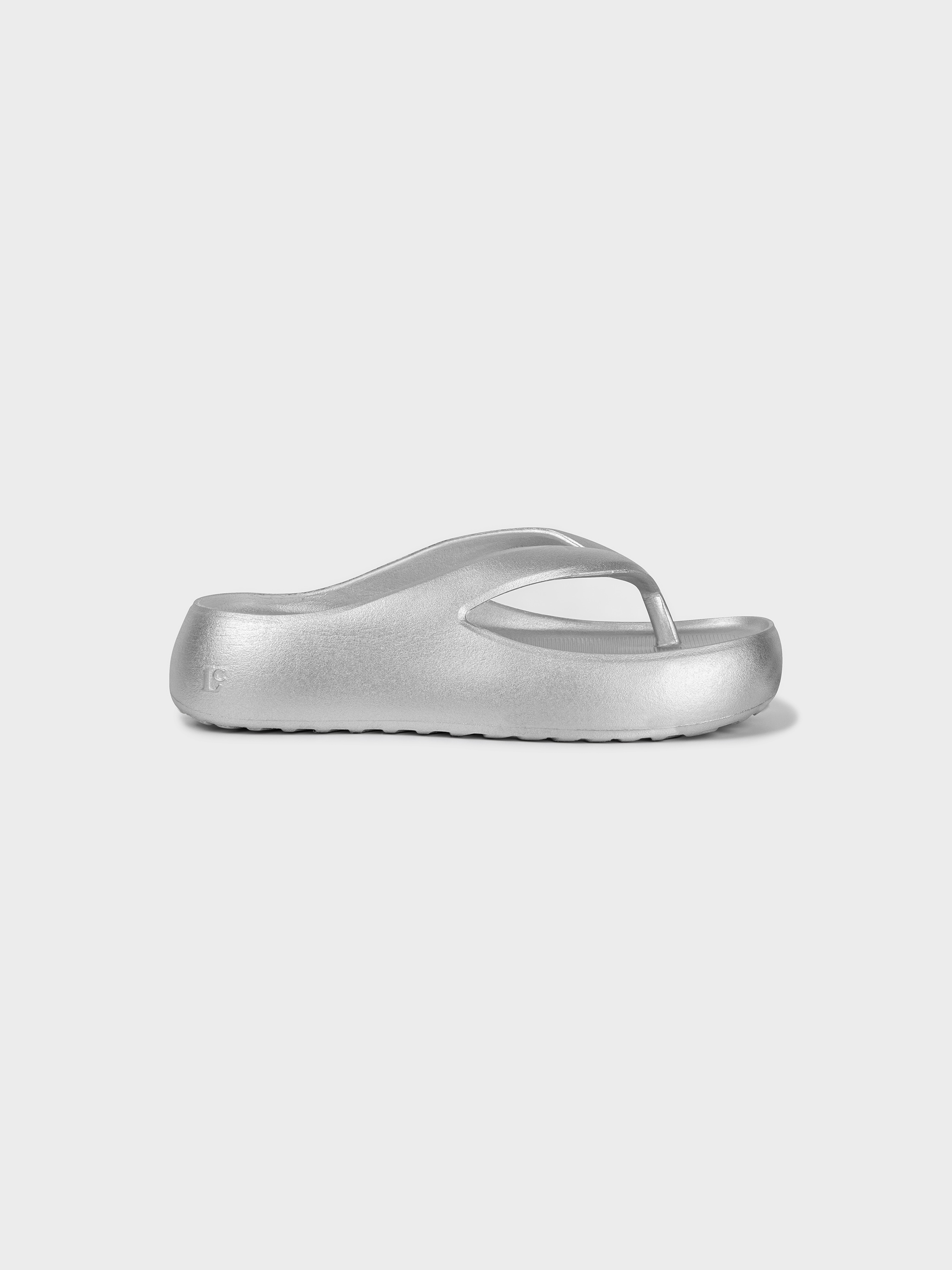 【LOW CLASSIC】 Lc FLIP-FLOP : SILVER