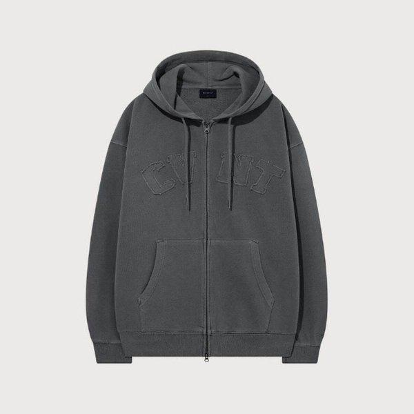 フードジップアップ JQS CO2501HZ37-CH CVNT ピグメント フードジップアップ Charcoal