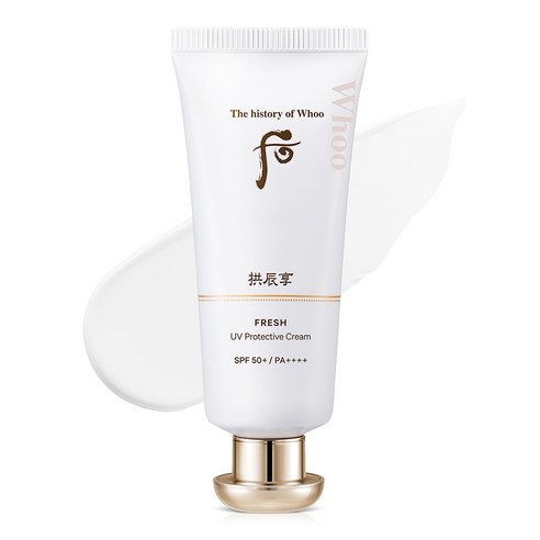 コンジンヒャン ジネユン フレッシュ サンクリーム SPF50+ PA++++・60mL・1個・デイリーUVケア ・なめらかフィニッシュ ・明るい印象メイク