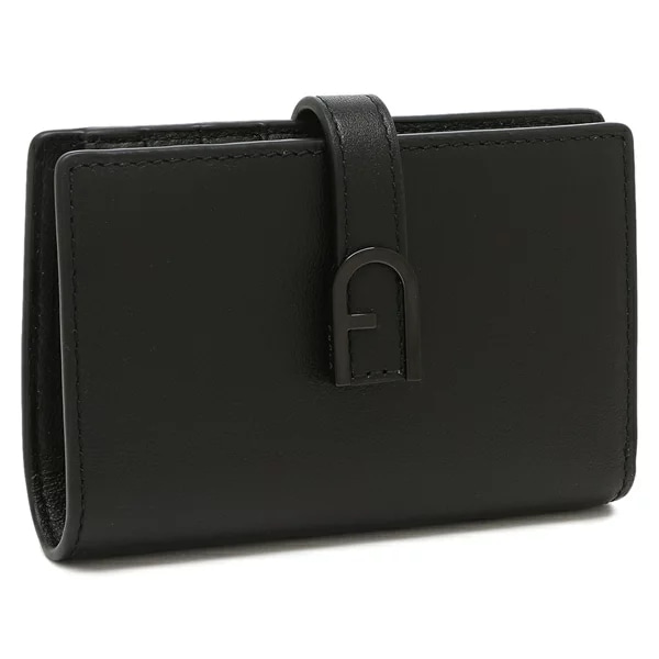 二つ折り財布 フロー ブラック レディース WP00401 BX2045 O6000