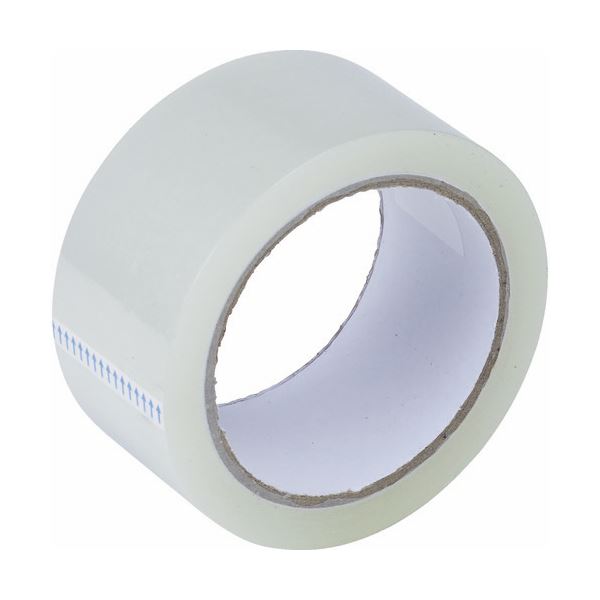 （まとめ） TRUSCO手で切れる透明梱包用OPPテープ 48mmx50m クリア TOPTS-50 1巻 [x5セット]