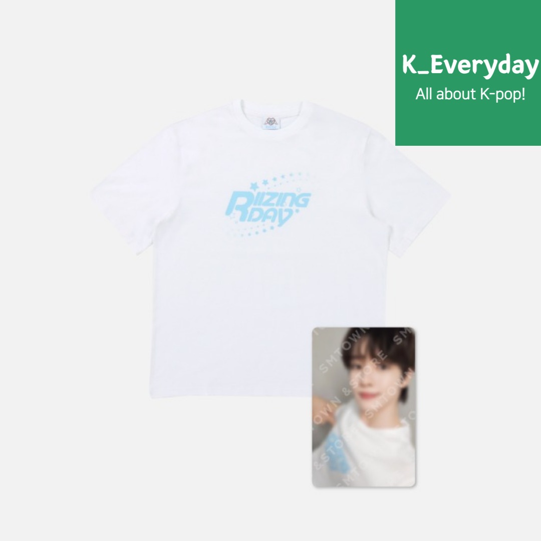 2024 RIIZE FAN CON ‘RIIZING DAY FINALE’ LOGO T-SHIRT SET 並行輸入純正品