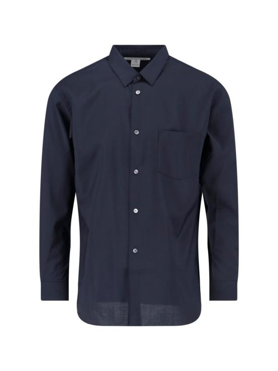 COMME DES GARCONS Men Shirts FZ B302 PER Blue