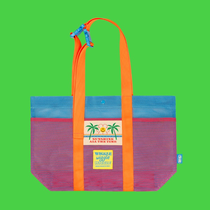 メッシュビーチバッグ　Sunset Pink