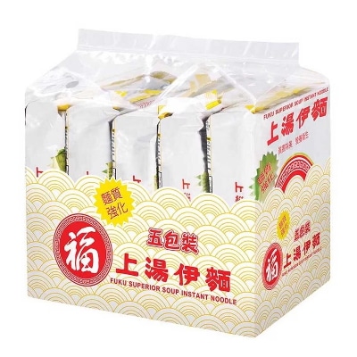 [福字] Fuku Superior Soup Instant Noodle 上湯伊麵 5食パック 450G×２パック （香港版）