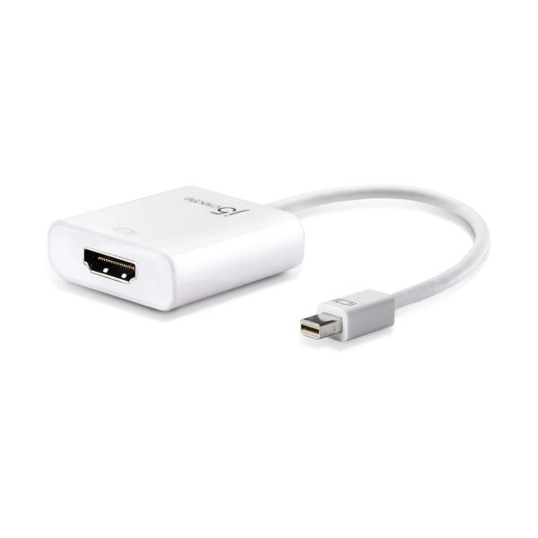 (まとめ) j5 Create MiniDisplayPort HDMI 変換アダプター JDA152 1個 (×10セット)