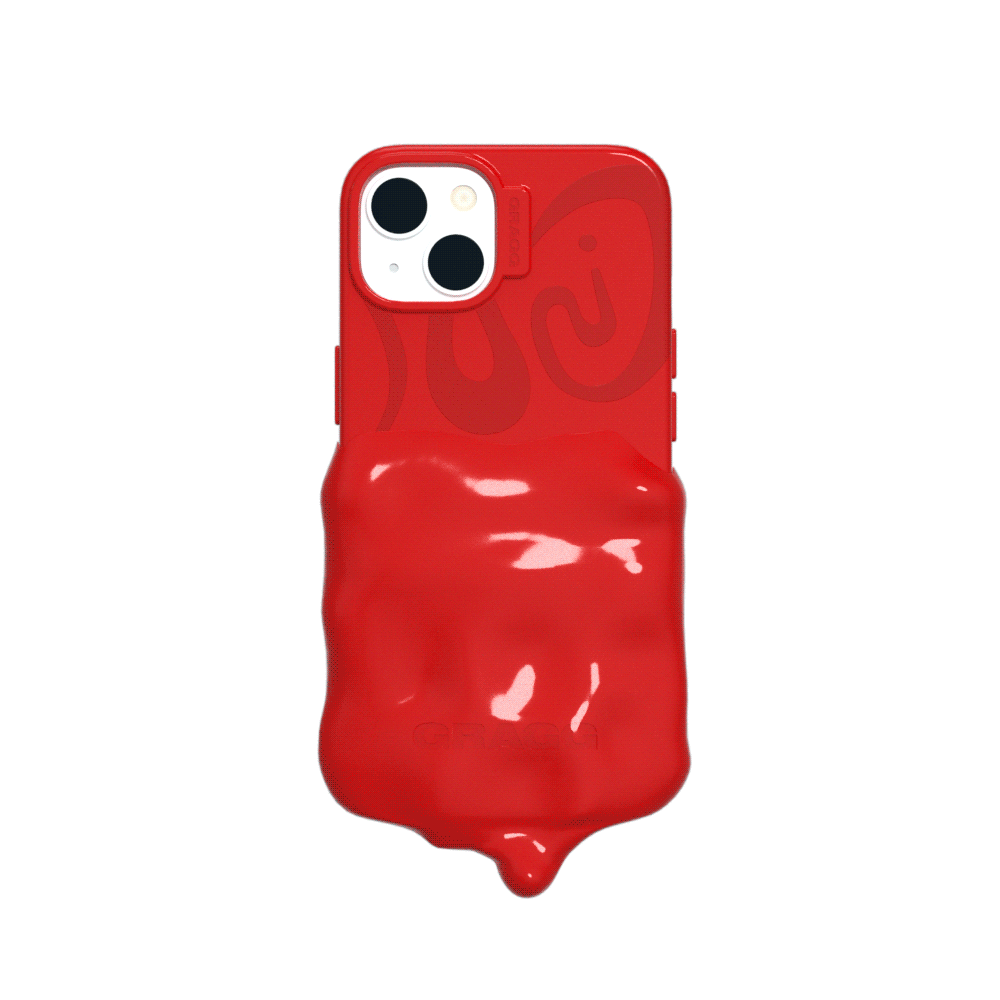 【GRAGG】 DOUBLE LAYERS CASE - RED 正規品