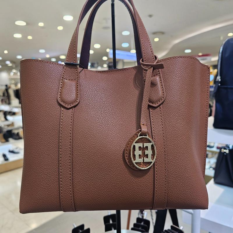 女性両面革トートバッグ