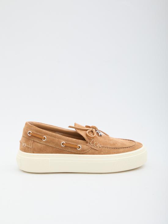 HOGAN Women Laced up Shoes HXW7050GB30 BROWN
