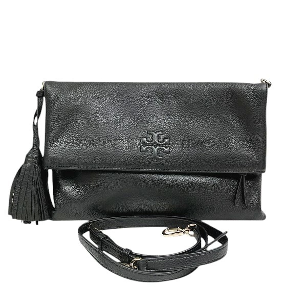 トリーバーチ レザー 2way バッグ フリンジ付き ショルダーバッグ 【中古】