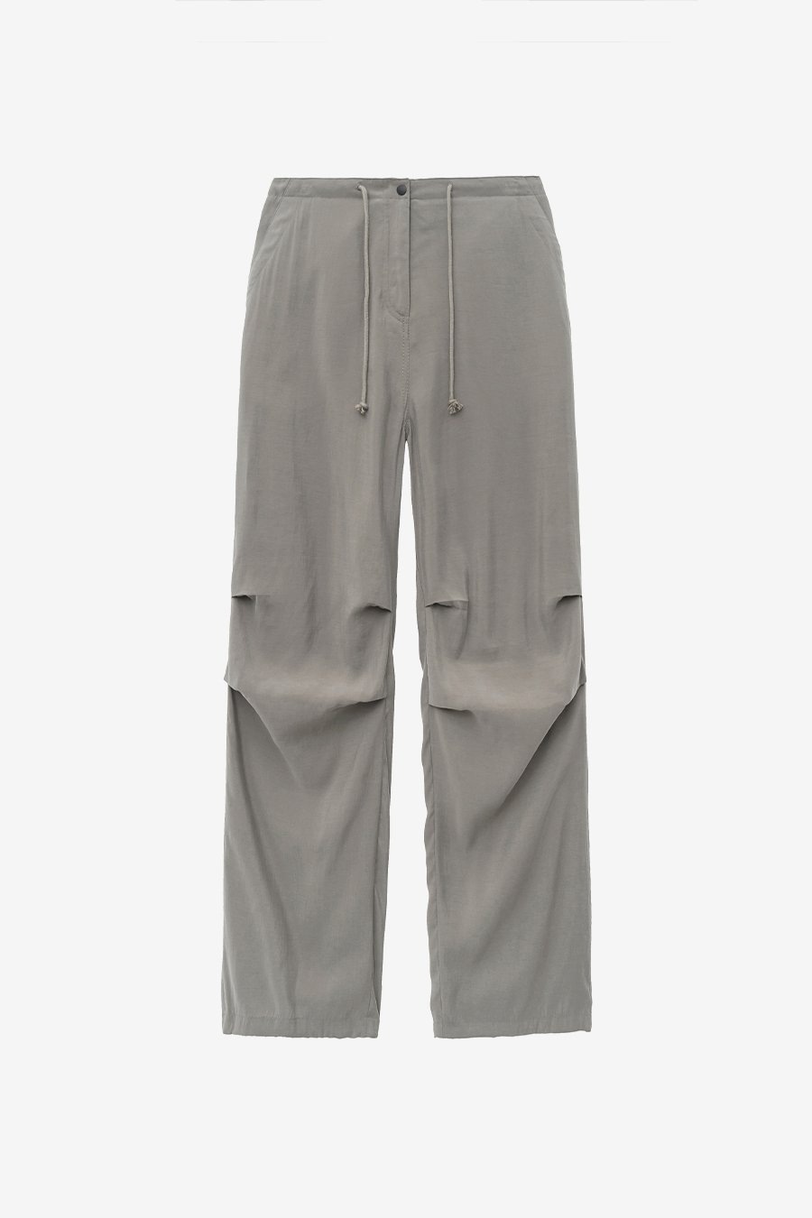 【INSILENCE】 TENCEL DRAPE PANTS : BROWN