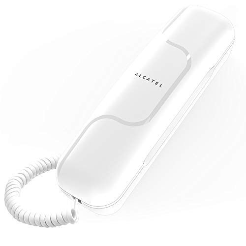 色：ホワイト ALCATEL (アルカテル) T06 電話機 シンプル 固定電話機 ビジネスフォン