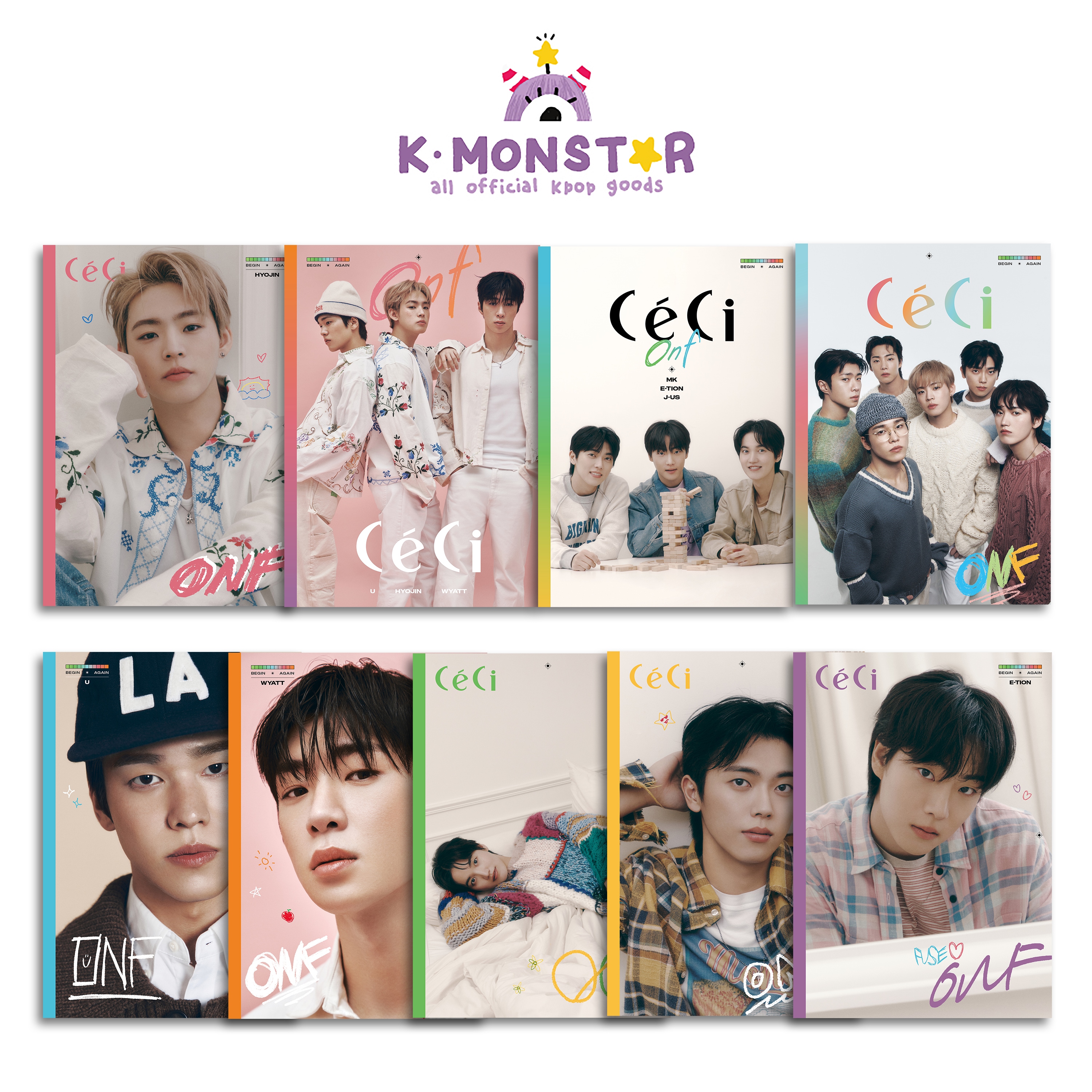 CECI x BEGIN AGAIN ONF
