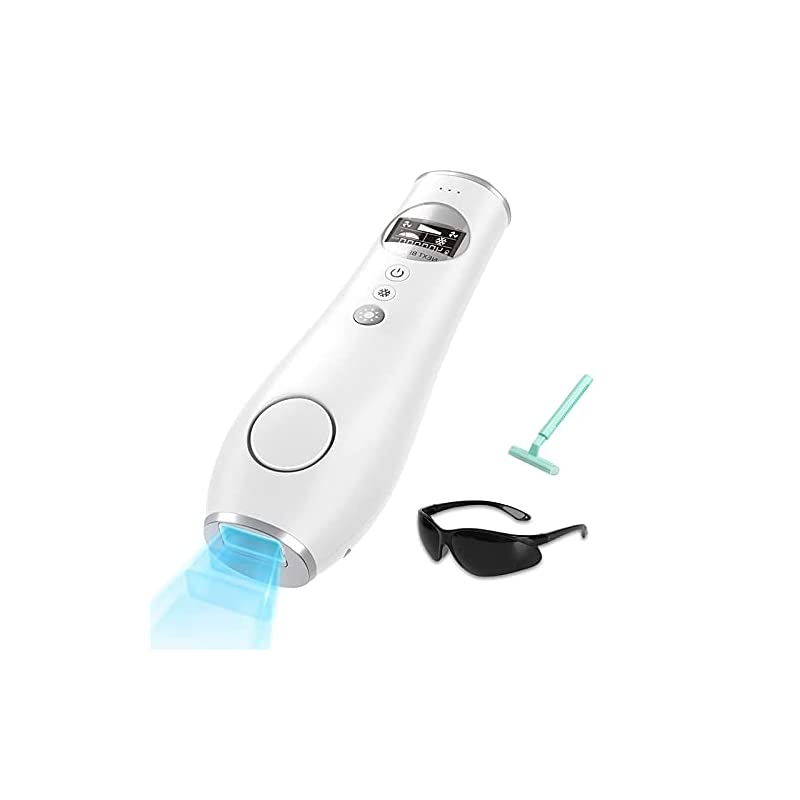 家庭用 IPL 脱毛器 0.6秒フラッシュ 冷感機能搭載 ヘアケア 8段階 50万発 ムダ毛 全身用