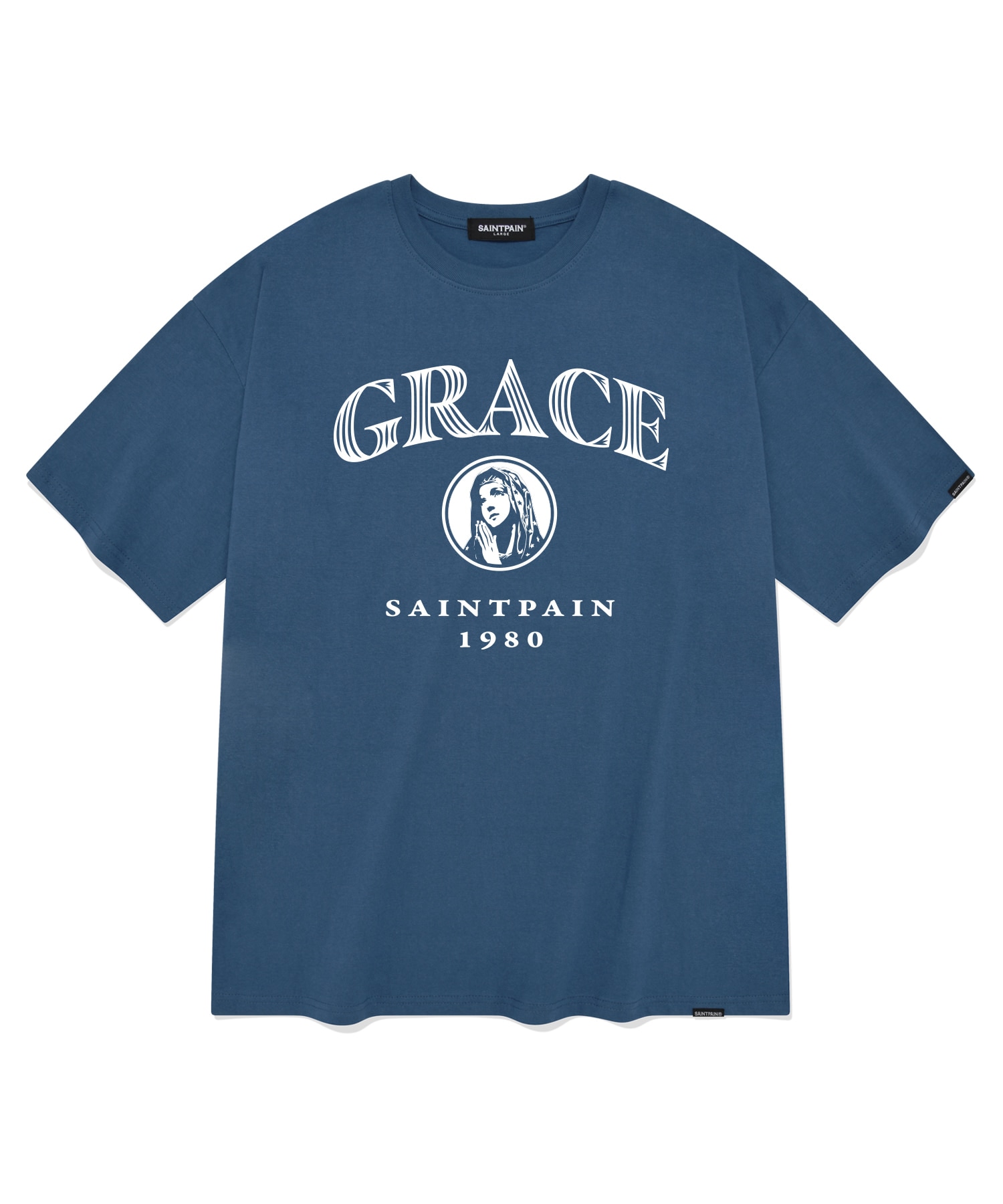 SP Grace Maria Short Sleeve T-Shirt-DeepBlue