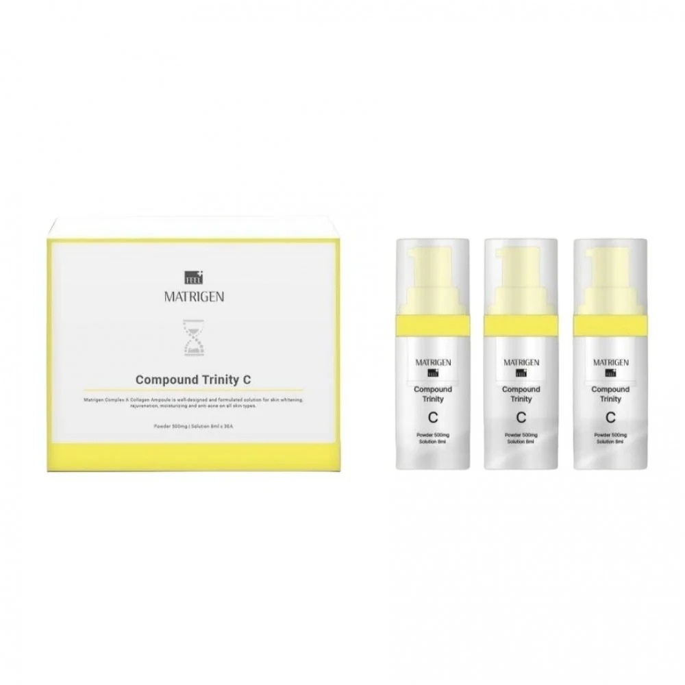 [国内正規品] メトリジェンコンパウンドトリニティ C ピュアビタ 3本入×8ml MATRIGEN COMPOUND TRINITY 韓国 生美容液 純度100%ビタミン ナイアシンアミド