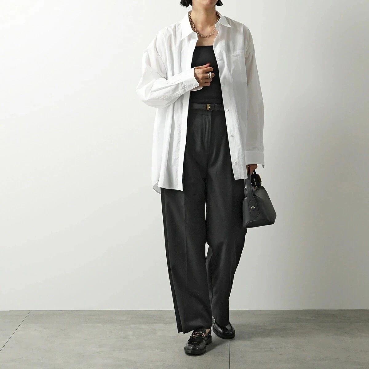 TODS トッズ ローファー XXW59C0EW00SHA GOMMA BASSO レディース メタルTチェーン パテントレザー シューズ 靴 カラー2色