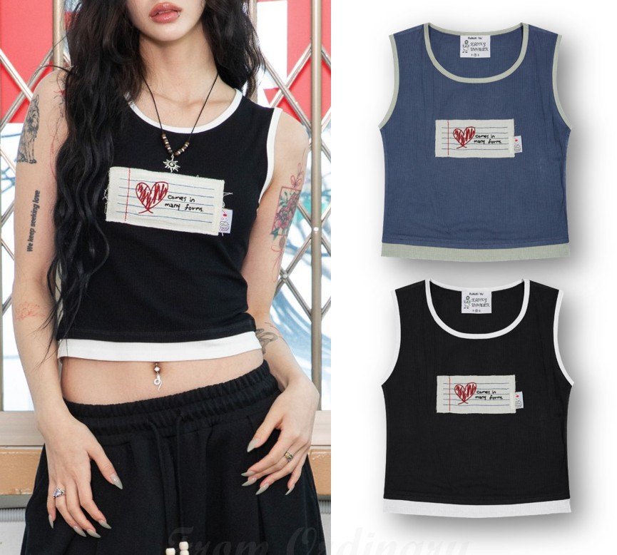 [RuNaKi Hu] Love Letter Layered Sleeveless (WXT044)