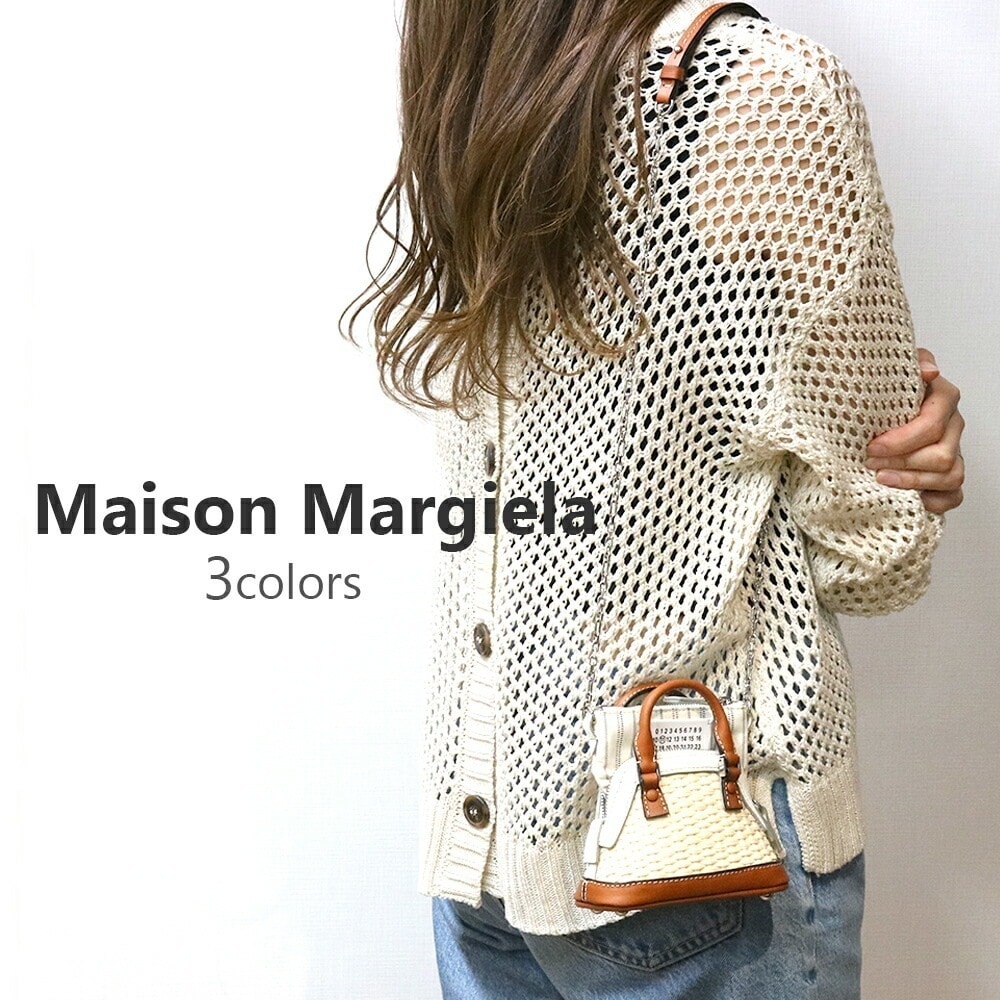 メゾン マルジェラ MAISON MARGIELA クロスボディバッグ SB1WG0032 P5352 T6172 T4310 T1003レディース ブルー ホワイト