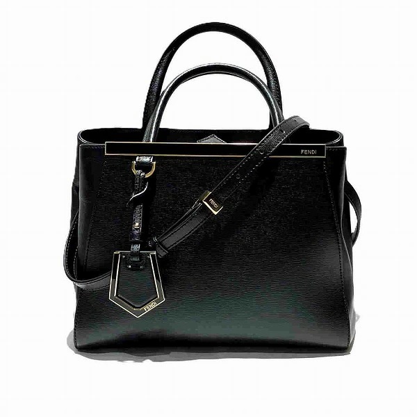 フェンディ FENDI プチトゥージュール 8BH253 2WAY バッグ ハンドバッグ 【中古】