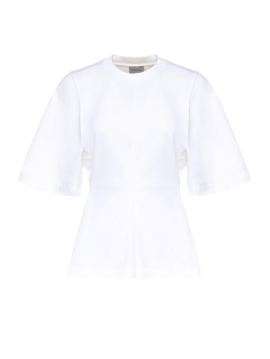 BALENCIAGA Women Tops 871829 TUVC69000 WHITE
