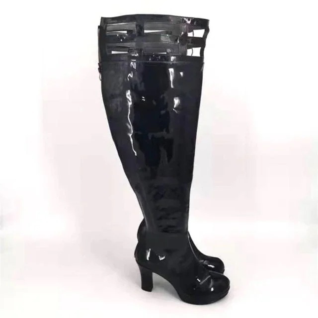 スパイファミリー SPY×FAMILY ヨル・フォージャー いばら姫 風 コスプレブーツ 靴 cosplay boots コスプレシューズ　パーティー