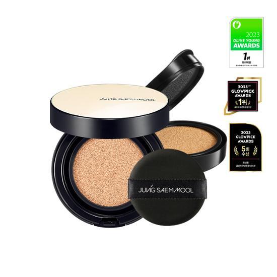JUNG SAEM MOOL ジョンセムル エッセンシャルスキン ヌーダークッション (本品+リフィル)