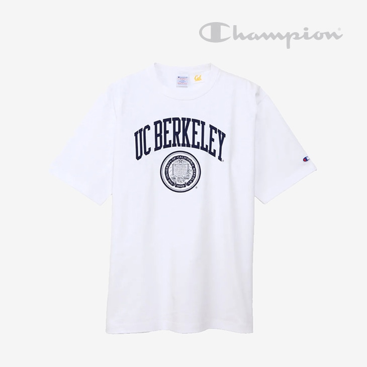 アメリカ メイド ショートスリーブ Tシャツ ユナイテッドオブカリフォルニア バークレー/ホワイト（C5B308）
