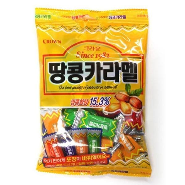 RGLN96SUクラウン ピーナッツキャラメルX 10個 キャラメル キャラメル 菓子