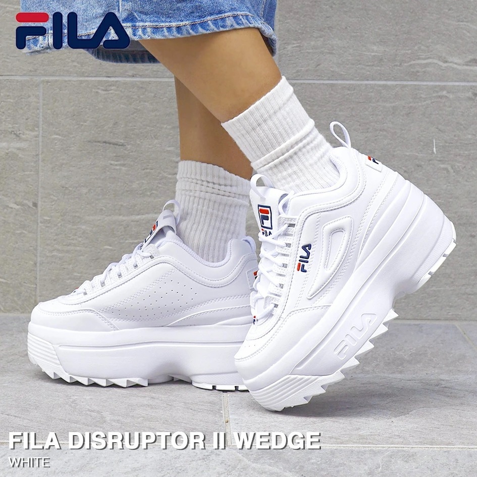 DISRUPTOR II WEDGE WHITE/NAVY/RED