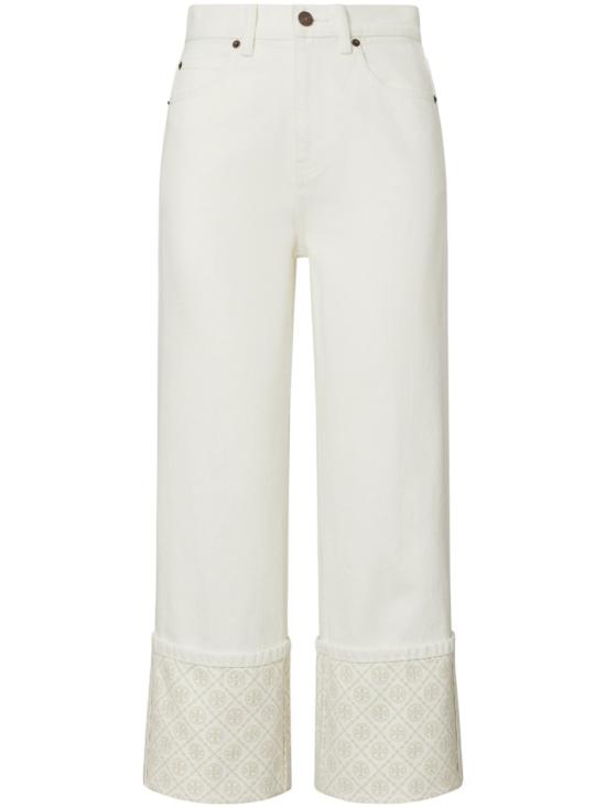 TORY BURCH Women Denims 183553100 White