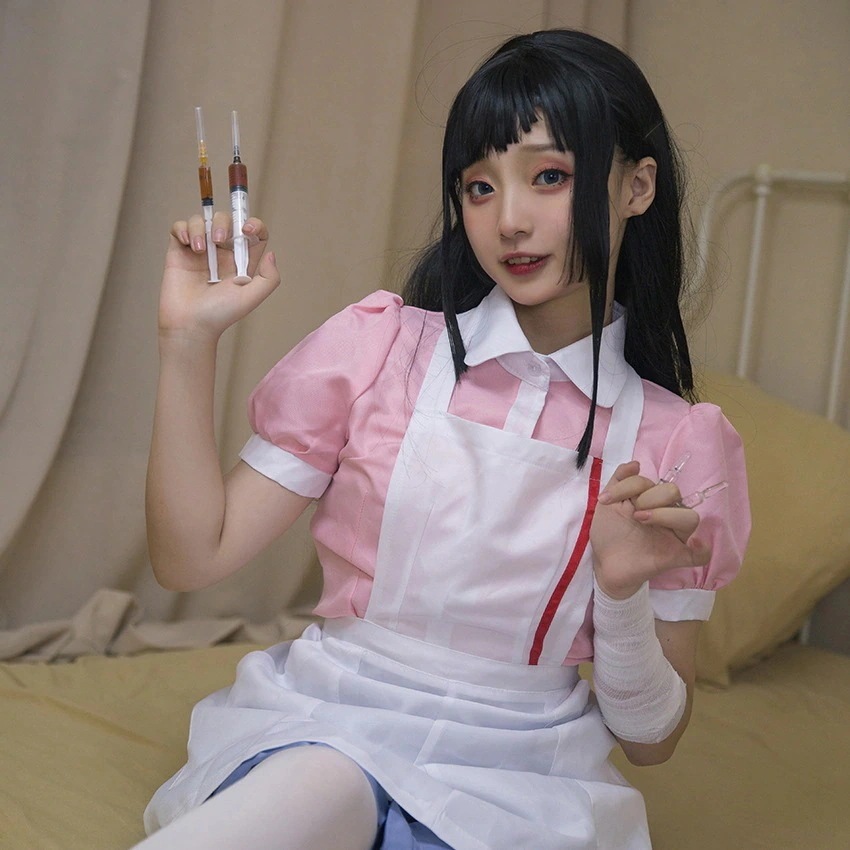 新弾丸論破コスプレ罪木蜜柑メイド服制服ベビーシッター服自営
