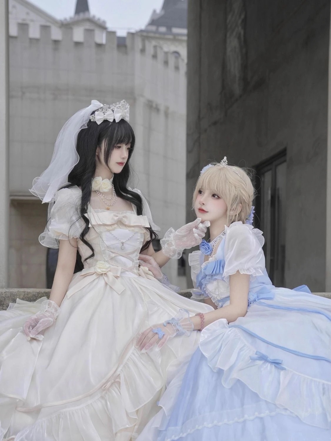 ロリータ コスプレ 新作 夏 ロリータ メイド服 洋服 エレガント 華やか ワンピース