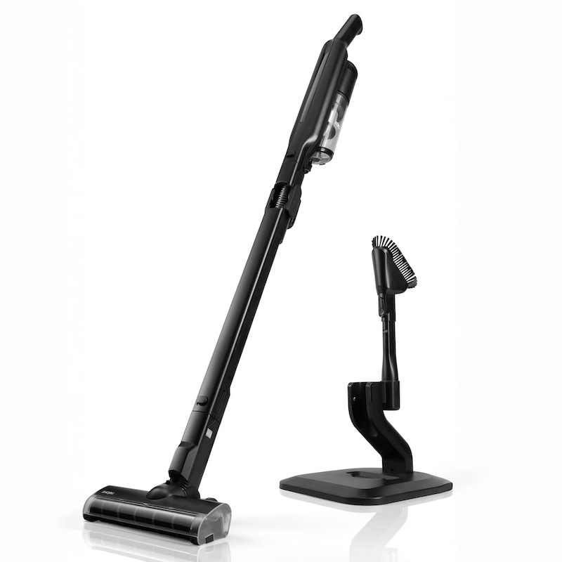 コードレス掃除機 SH-J002 軽量1.2kg 自走式 サイクロン スティッククリーナー LED搭載 2WAY ハンディ 一人暮らし ペット フローリング