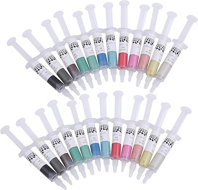 他サイト： ダイヤモンド ペースト 油溶性 金属 鏡面 研磨 仕上げ 選べる 羊毛 フェルト ホイール バフ セット( 12色X2)の商品画像