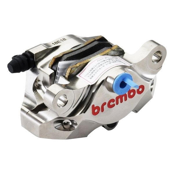 ブレンボ リアキャリパー 2P φ34 ニッケルコート レッドロゴ 120.A441.40