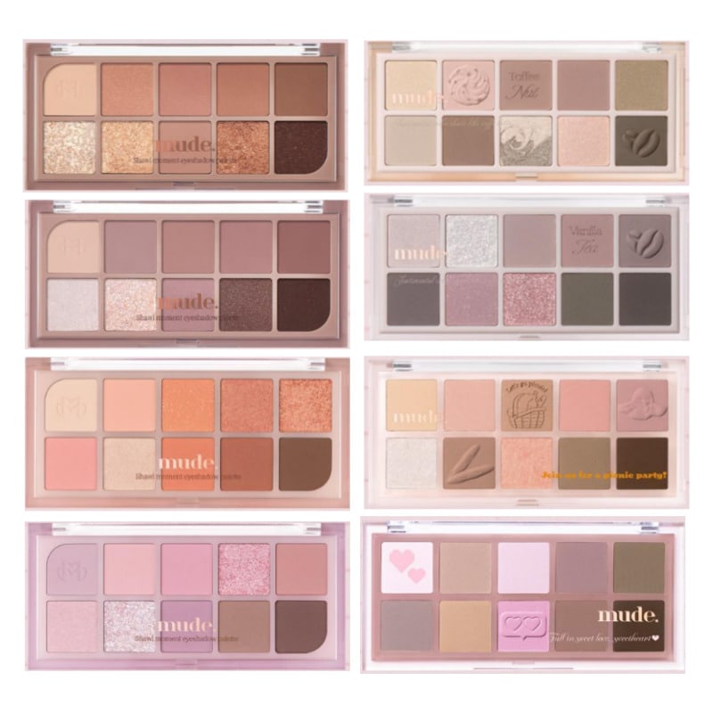 ショールモーメント アイシャドウパレット