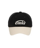 【EMIS】アップリケボールキャップ emis(エミス) アップリケ ボールキャップ クリーム 正規品 新品