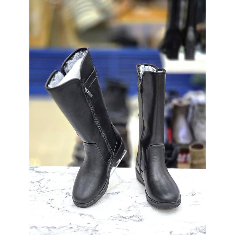 女性4cmモールドチャンセミカジュアル軽量ファーハーフブーツ3FR610